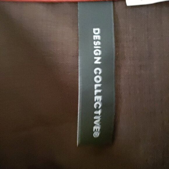 Design Collective Women's Dark Brown Button Down Long Sleeve Shirt Dress - Picture 4 of 4